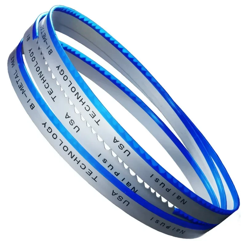 Lâmina de serra de fita 2240 1425 1140 1435mm comprimento 13x0,65mm com 6 10 14 TPI M42 bi metal para corte de metais