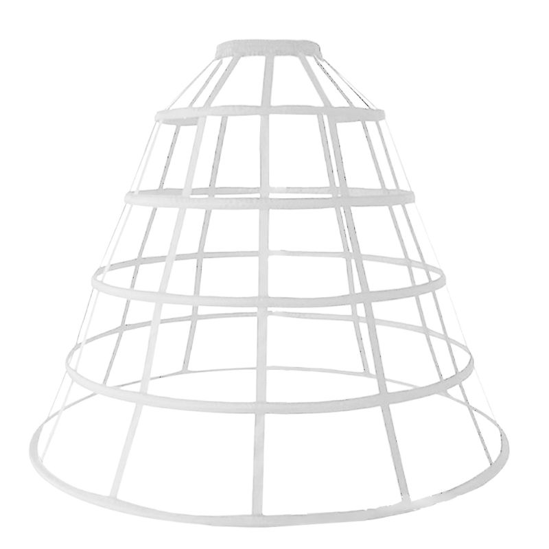 Womens Hollow Out Caged 5-Hoop Bustle 빅토리아 페티코트 스커트 웨딩 신부 드레스 코스프레 파니에 크리 놀린 언더 셔츠 슬립