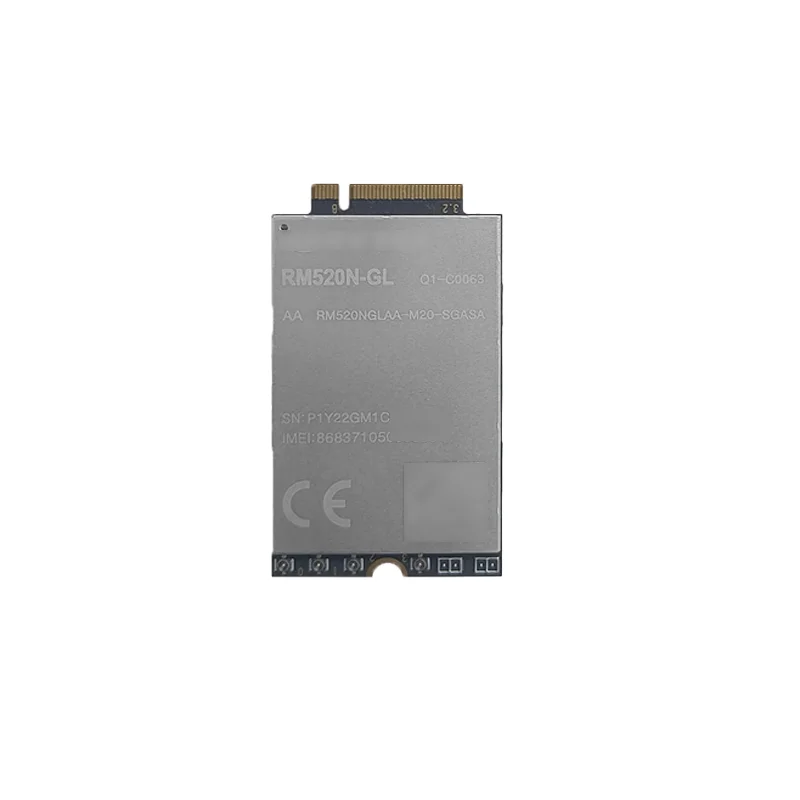 Quectel RM520NGLAA-M20-SGASA RM520N-GL 5G M.2 Module for Global 5G NR Sub-6GHz IoT Wireless Module