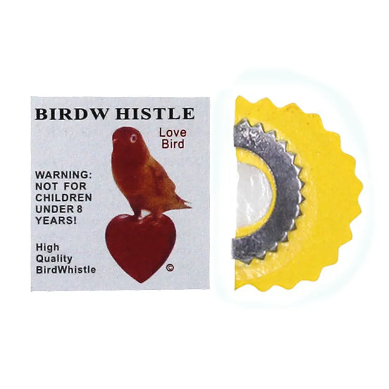 3PCS Bird Whistle Magic Fun Bird Caller Tongue Whistle Warbler Original Magic Tweeting Noisemaker Toys Tricks Gag