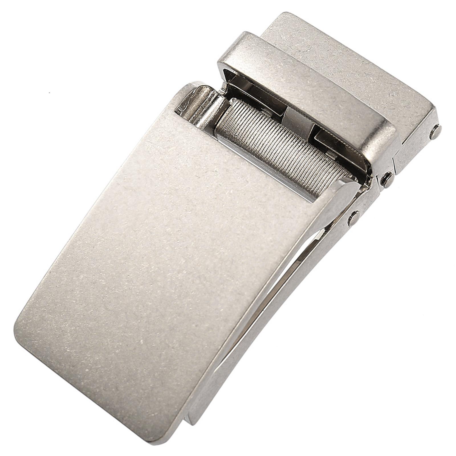 Hình Chữ Nhật Tự Động Bánh Răng Khóa Cho 30-31Mm Dây, phong Cách Doanh Nhân Nam Lưng Đầu Kim Loại Thay Thế Lưng