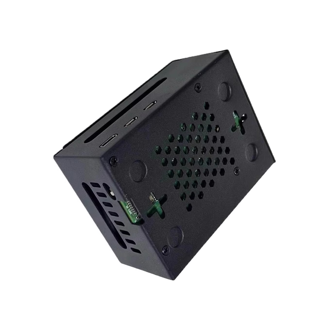 Raspberry Pi 5-Gehäuse unterstützt PCIe M.2 NVMe SSD Shield Top X1001 / X1003 / X1000 / X1004 / X1015 & Active Cooler