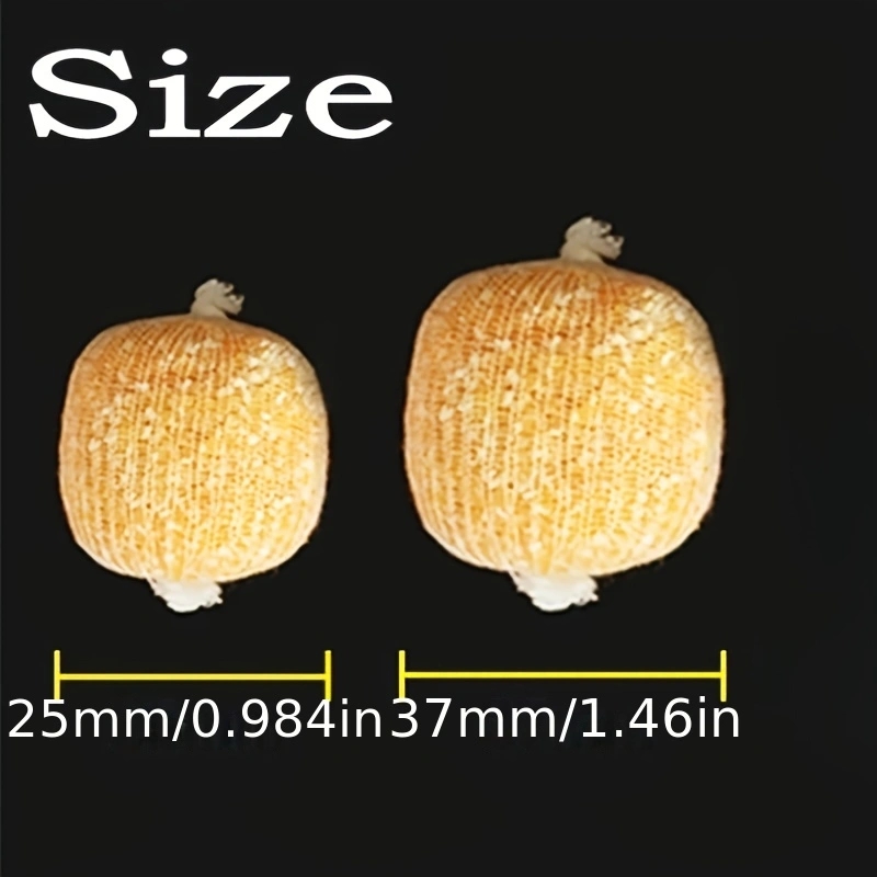 5m PVA maille de pêche PVA sac de pêche maille Soluble dans l'eau maille carpe pêche mangeoire piège appâts filets outils de pêche 25mm/37mm