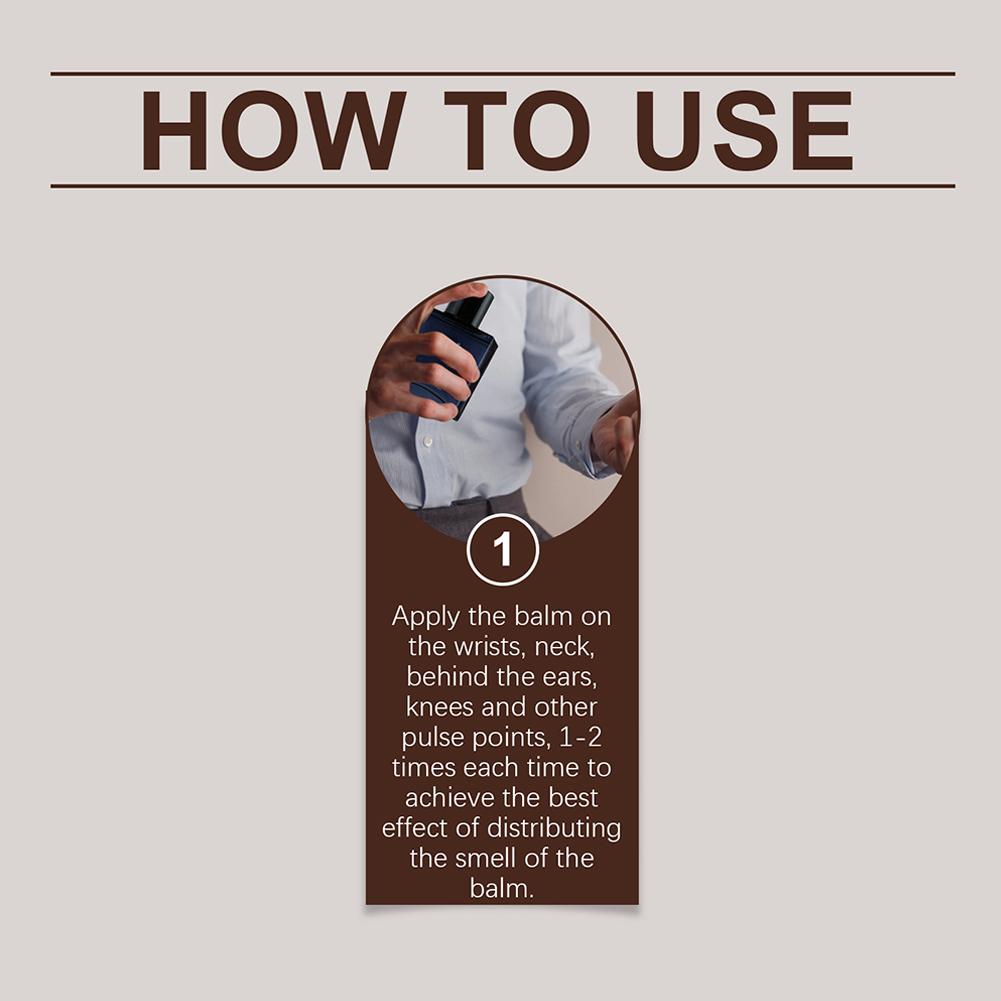 ไม้จันทน์น้ําหอมบาล์ม Long Lasting Body Scent Temptation Flirting Charming Attraction กลิ่นหอมธรรมชาติระงับกลิ่นกาย Solid Stick