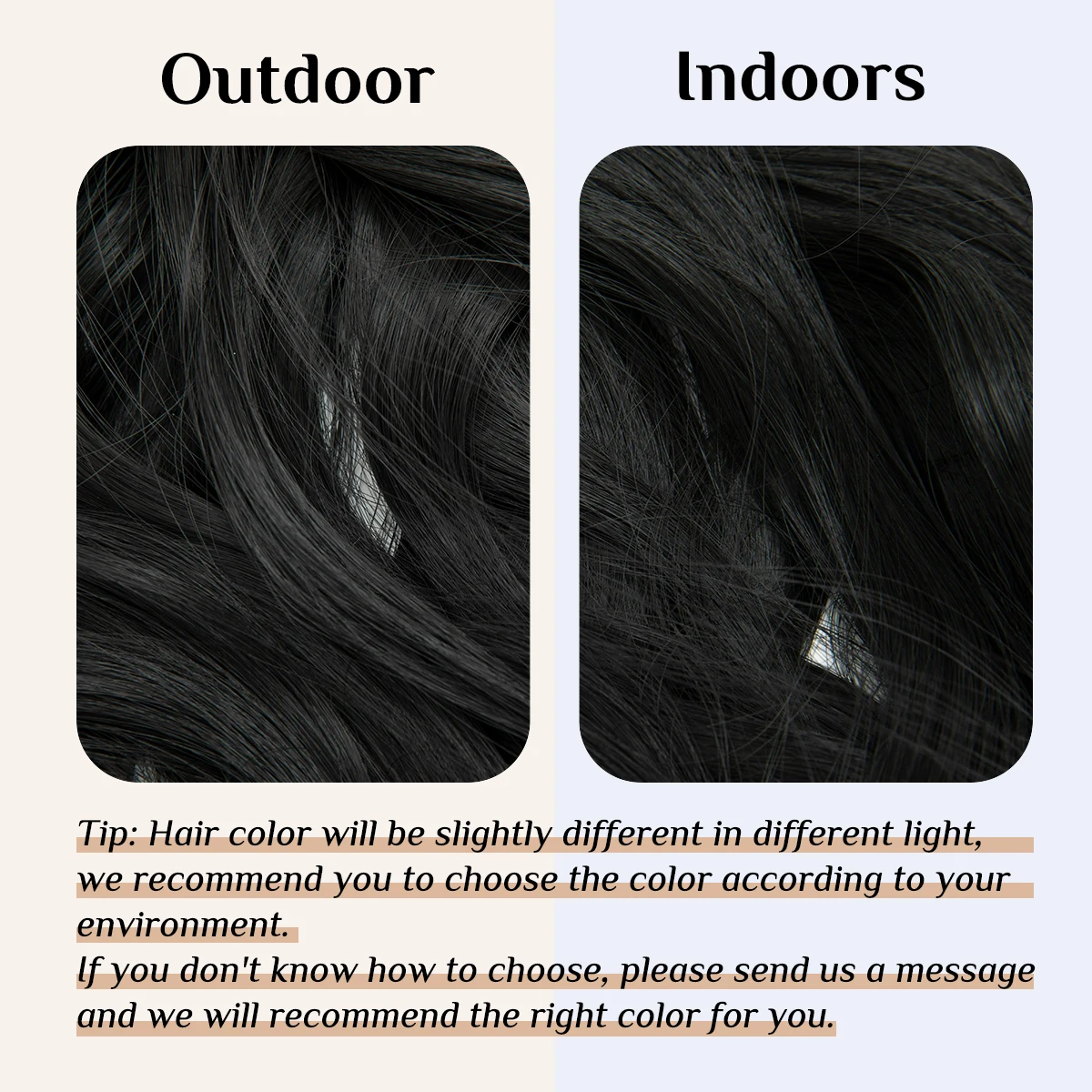 Extensões de cabelo de fio invisível sintético, resistente ao calor, sem clipes, longo, natural, ondulado, falso, para mulheres
