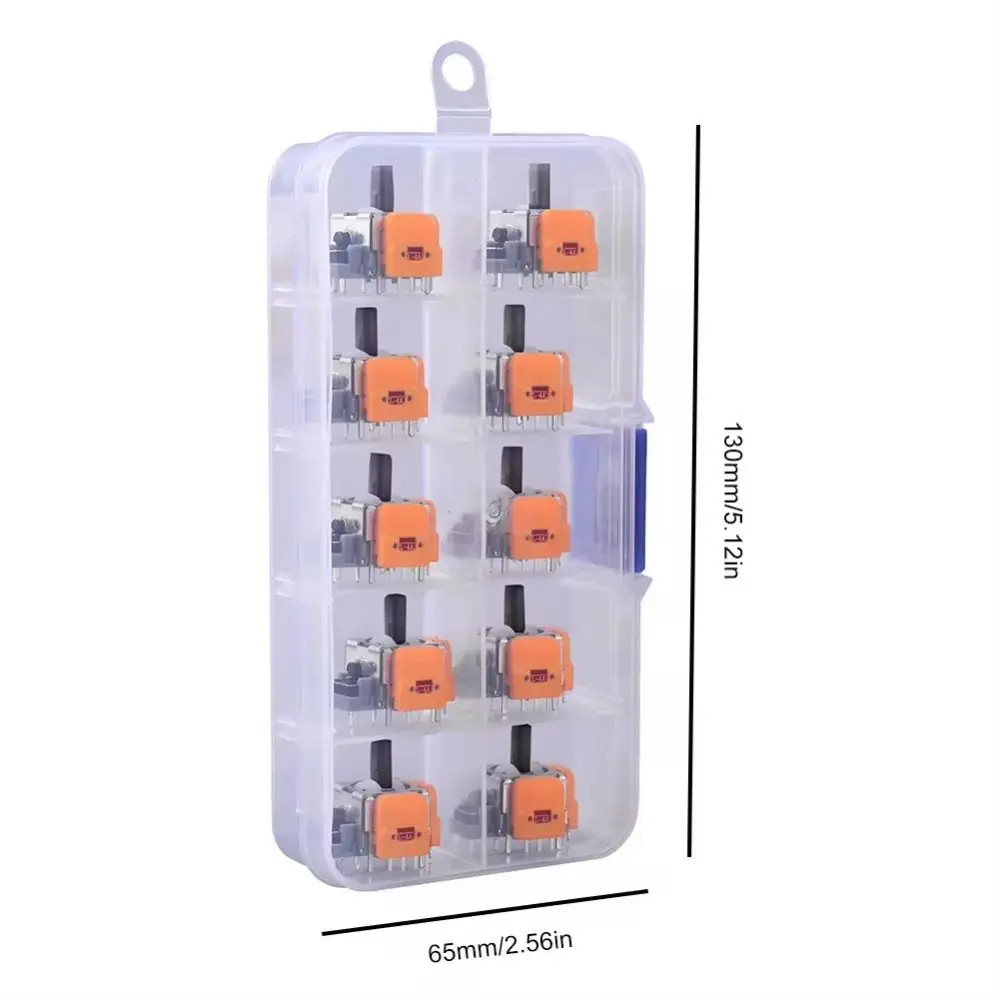 10 Uds. Joystick de efecto Hall con Sensor analógico 3D para controlador de juego Playstation 5 Thumb Stick para PS5/PS4/Xbox/Switch Pro