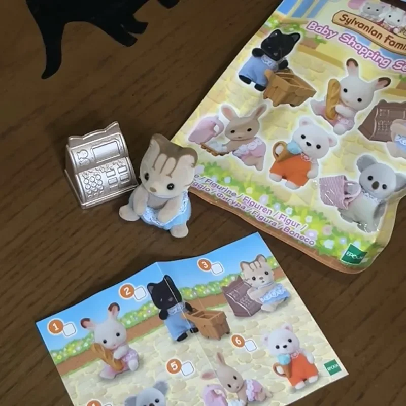 Sylvanian ครอบครัว Ternurines ของเล่นสาวตัวเลขของเล่นเด็ก Calico Critters อะนิเมะเด็กน่ารักเทศกาลช้อปปิ้ง Blind กระเป๋า