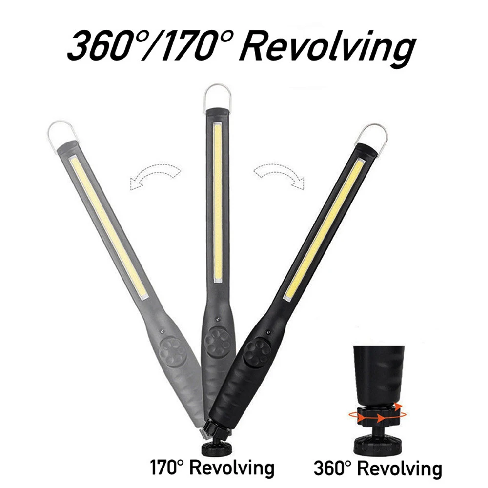 USB Sạc COB LED Làm Đèn Di Động Từ Không Dây Kiểm Tra Đèn Cho Xe Sửa Chữa Nhà Xưởng Khẩn Cấp