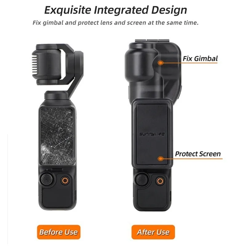Plastic Gimbal Protector for DJI Osmo Pocket 3 Camera Cap Sunnylife Protective Case Handheld Gimbal Box DJI Pocket 3 Accessories