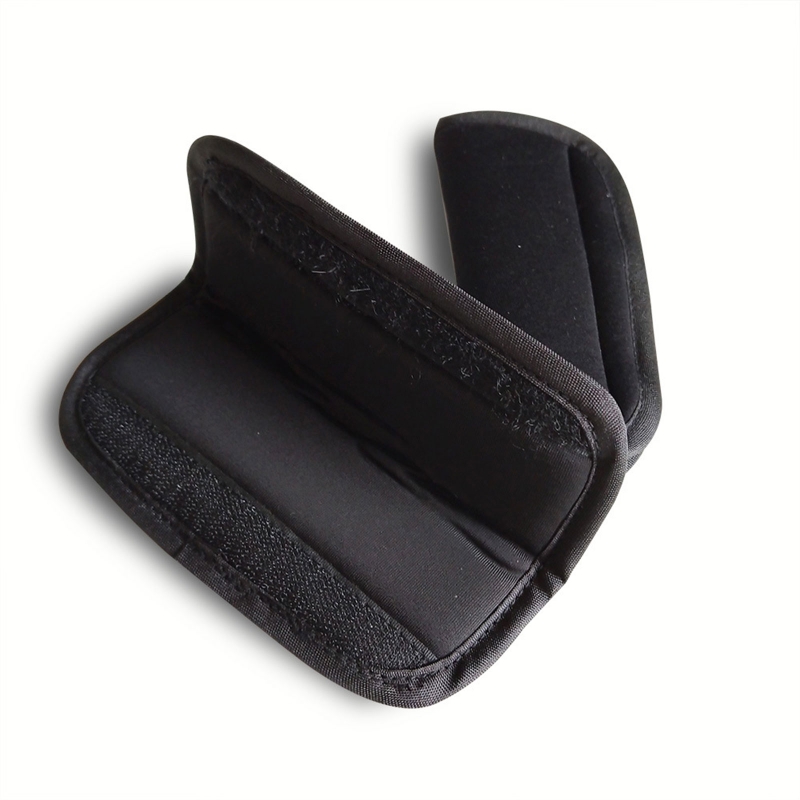 Pram assento do carro cinta capa de carrinho de bebê alça de ombro almofadas capa 2 pacote cinto de assento almofada pescoço protetores para pushchair