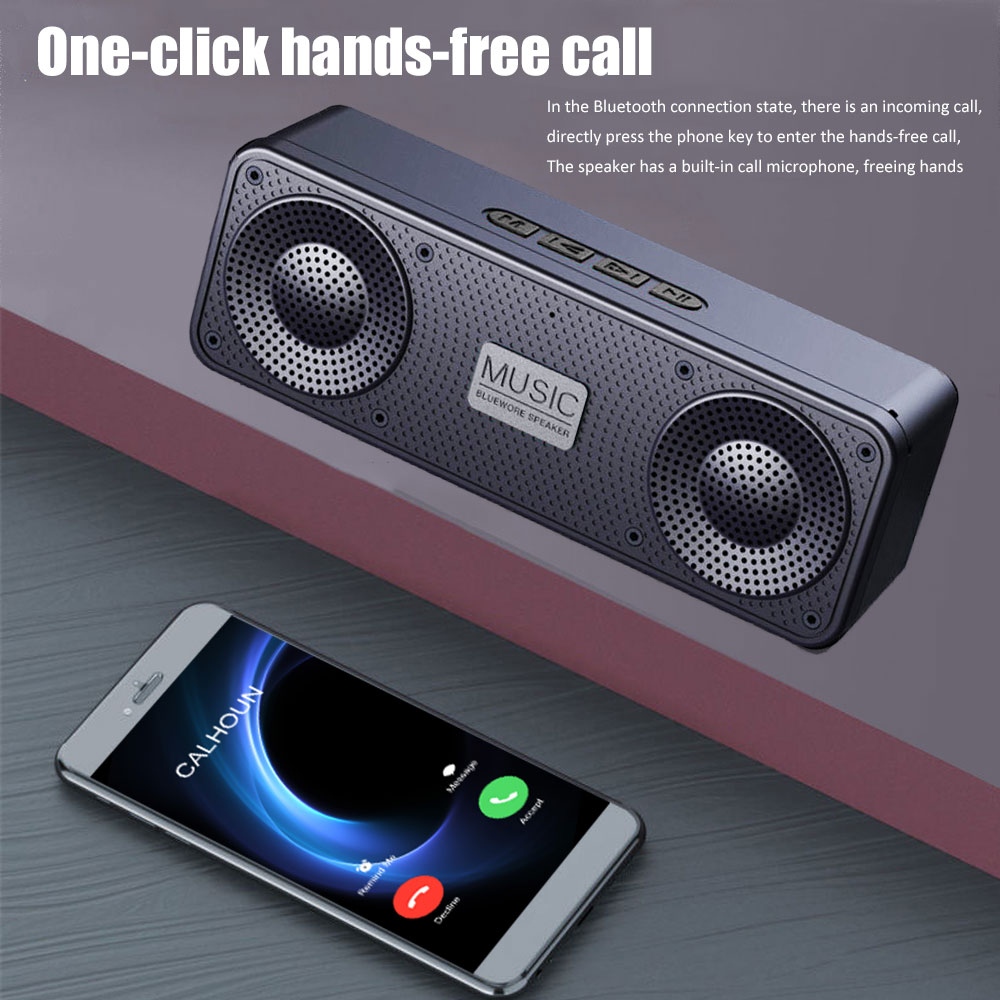 S18 Draadloze creatieve Bluetooth slimme luidspreker Mobiele telefoon Audio Computer Subwoofer Outdoor Handige radio