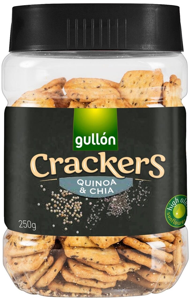 Mini-Cracker Bites Quinoa & Chia 250g - Gullon