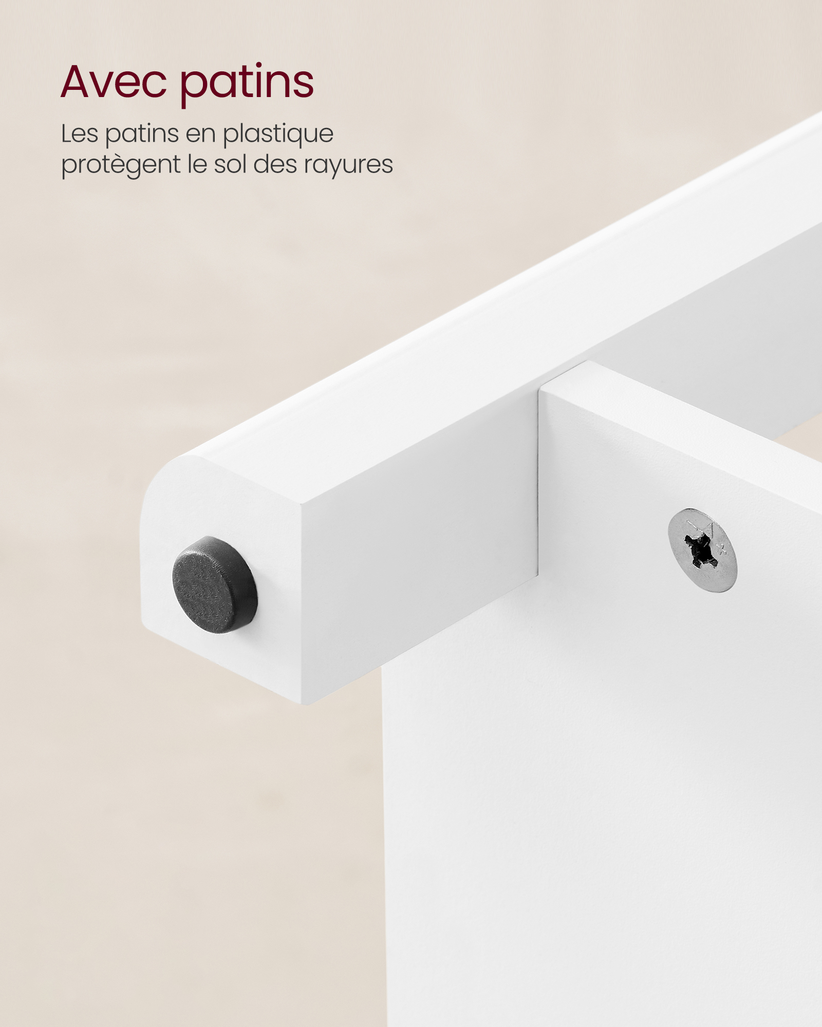 VASAGLE Table Basse, Table de Salon, Table d’Appoint, 2 Grands Tiroirs, avec Pieds, Grand Espace de Rangement, Style Marin, 80 x 80 x 45 cm, pour Salon