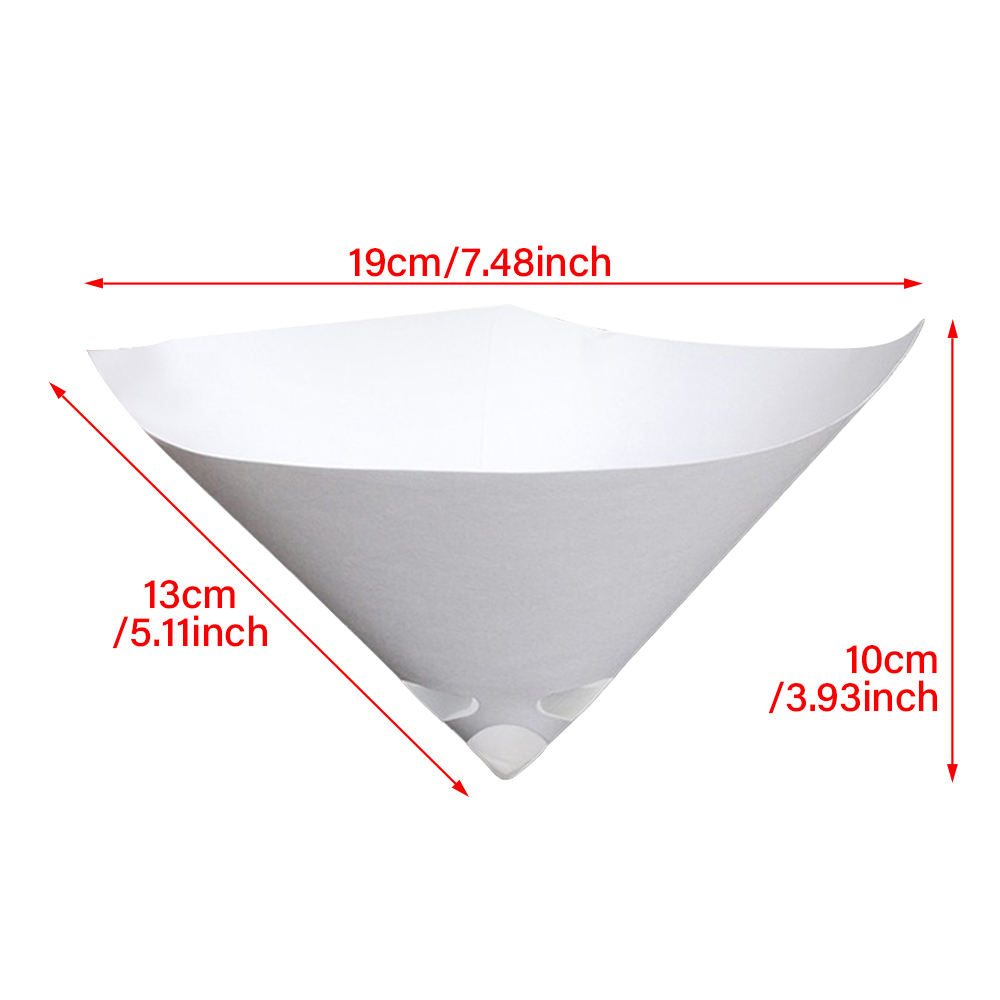 10/20/50/100Pcs Paint Filter Paper Car Paint Spray Mesh Paper Filter Funnel Strainer Disposable Conical Straining Funnel