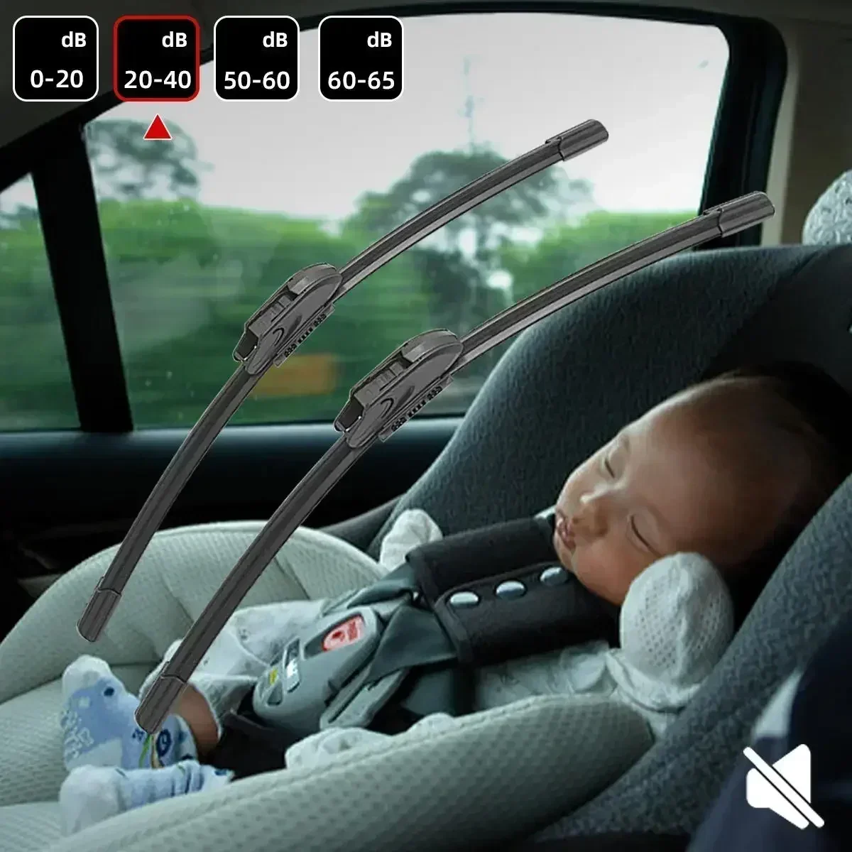 Wiper mobil untuk Chery Tiggo 5 2014-2018 26 inci + 18 ", sikat Wiper belakang depan, aksesori pemotong 2014 2015 2016 2017 2018