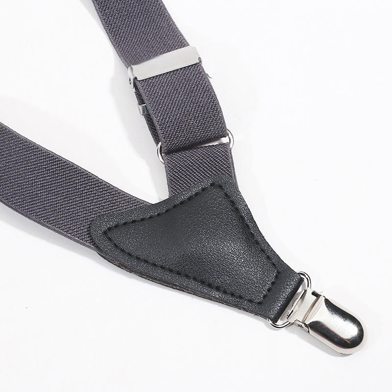 ヴィンテージサスペンダー大人女性男性 2.5 センチメートル幅クロスオーバーバック 2 サイドクリップ調節可能な弾性ズボンブレースストラップ
