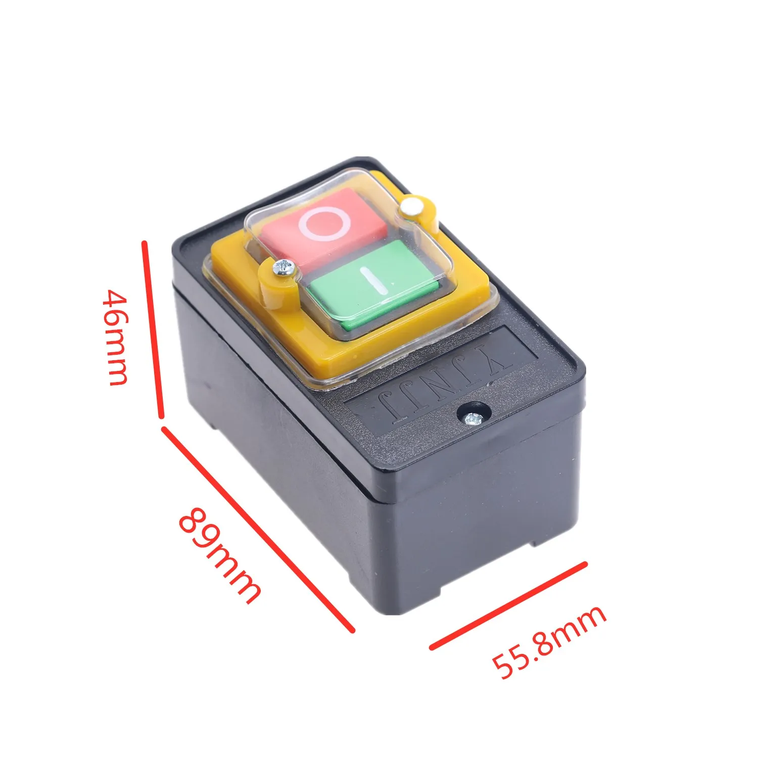 Interruptor de botão à prova d'água liga/desliga equipamento mecânico interruptor contrastante