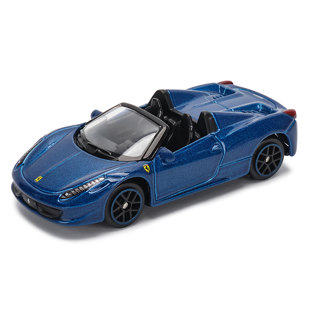 Bburago1:64 Ferrari series 458 SPIDER Model Small Collection Car Alloy Model Toy Gift Scene Decoration Classic and Exquisite