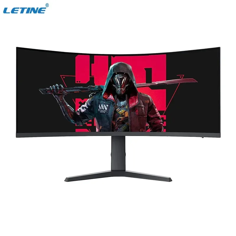 Preço FHD 4K Desktop Lcd Monitores 4K 100hz 165Hz Opcional 34 Polegadas Monitor Curvo Monitor de Jogos