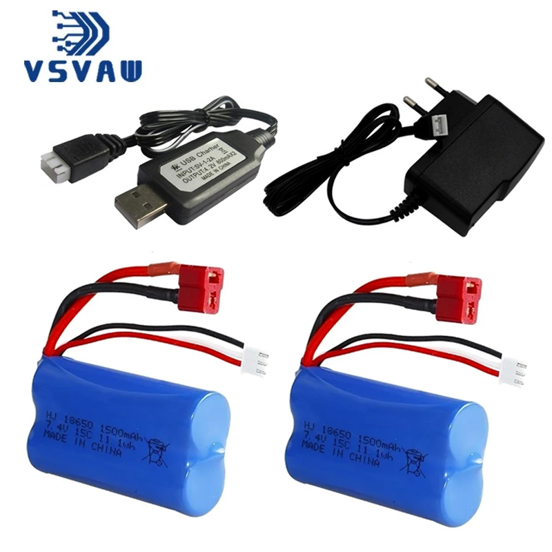 7,4 В 3000 мАч 18650 Lipo аккумулятор для Wltoys 10428/12428/12423 Запчасти для радиоуправляемых автомобилей 2s 7,4 В аккумулятор для Wltoys 144001   A959-B A969-B Q46