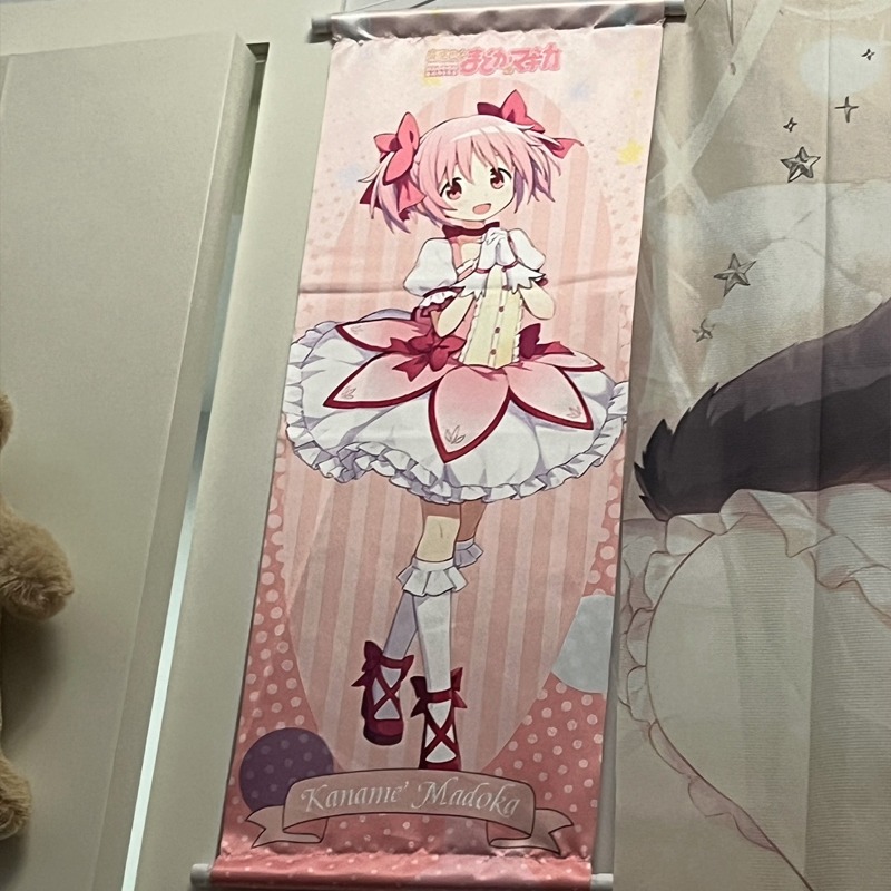 Kawaii аниме прокрутка холст постеры и принты украшения настенная живопись