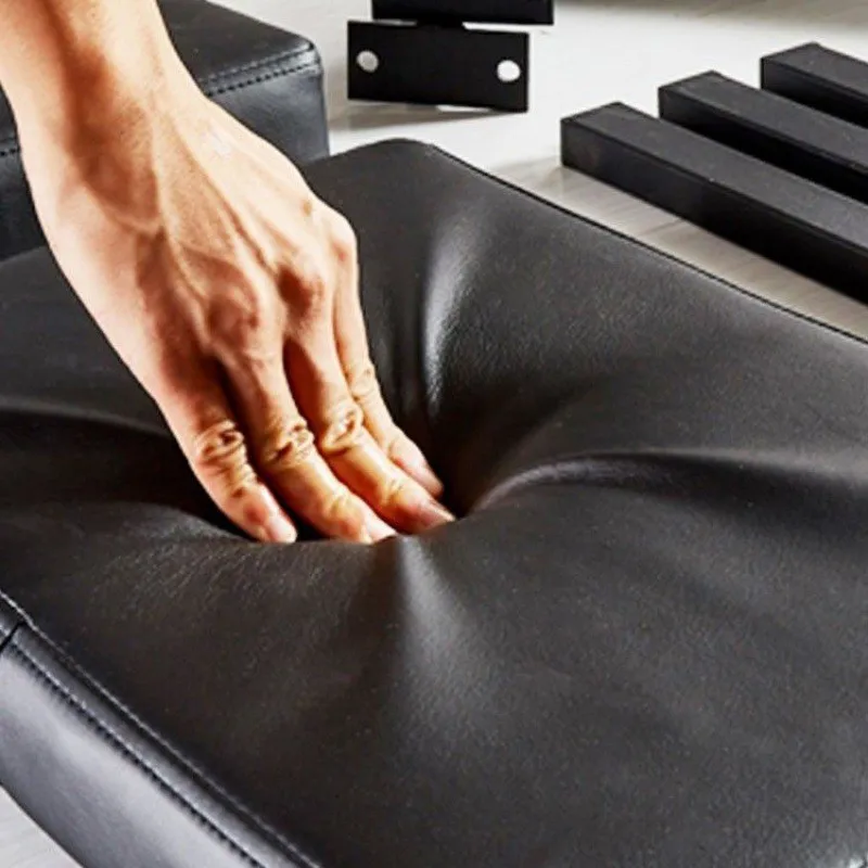 Cadeira ergonômica ajoelhada com almofada grossa, cadeira de escritório para casa, melhorando a postura sentada do corpo, cadeira de computador com balanço