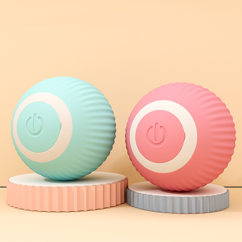 Automatic Moving Cats Toy Interactive Ball Rechargeable Rolling Electric Ball Home Pet Accessories Things for Supplies