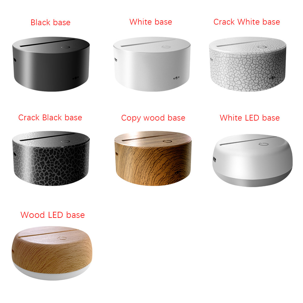 Acrylic Table Lamp Touch Remote Control 3D Bass Guitar Violin Home Room Decor Led Lights Lamp Creative Night Lights Holiday Gift