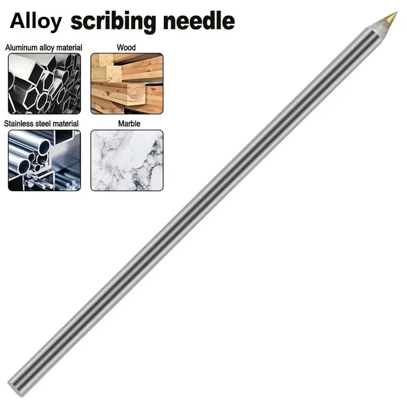 Penne per tracciare in carburo di legato Scribe metallo legno vetro pennarello per tagliare piastrelle utensile manuale per legno duro per scritte di precisione