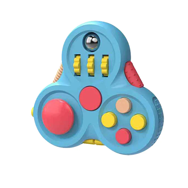 1 PC ปลายนิ้วเกมคอนโทรลเลอร์ SPINNER ของเล่น,รุ่นที่สอง Gyro Game Controller, Creative เครื่องมือบรรเทาความเครียดสําหรับวัยรุ่น