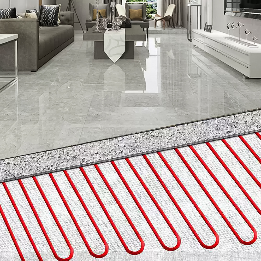 100/200 метров инфракрасный теплый напольный кабель 12 К 33 Ом/м электрический карбоновый нагревательный провод катушка 3,0 мм оптоволоконный провод утолщение горячей линии