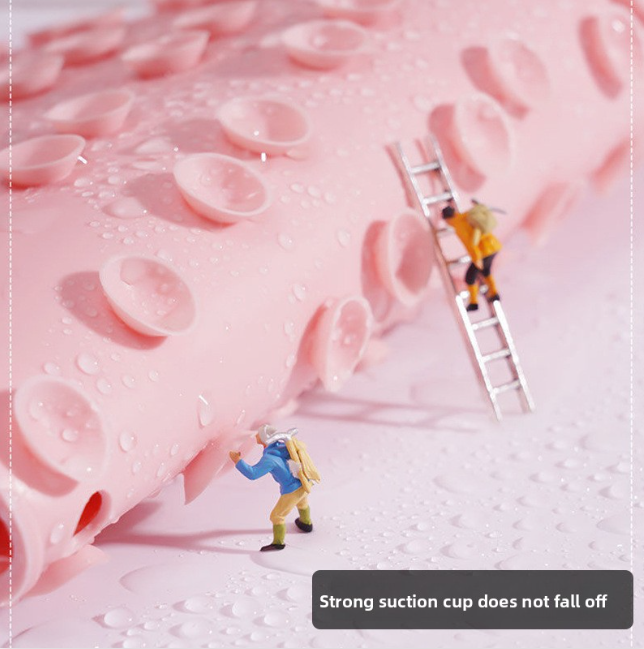 Bath back rubbing magic tool: Silicone anti-slip back pad, foot rubbing pad, silicone foot rubbing magic tool, bathroom foot mas