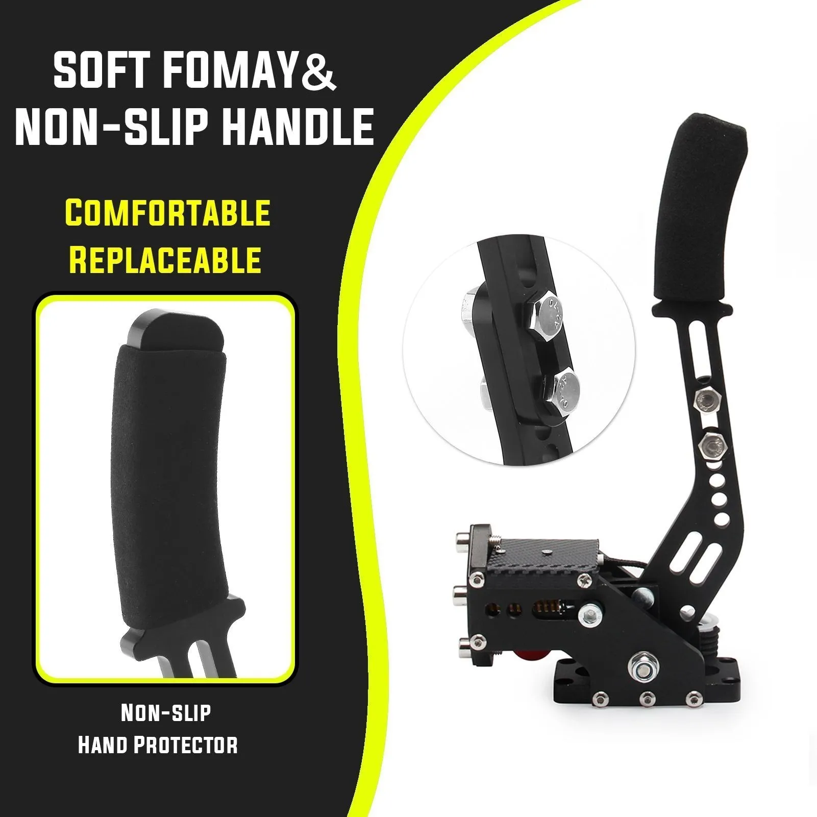 USB hamulec ręczny SIM dla G25/27/29 T300 T500 PC gry wyścigowe fanateecosw Dirt Rally hamulec ręczny System czerwony czarny niebieski HB-1009