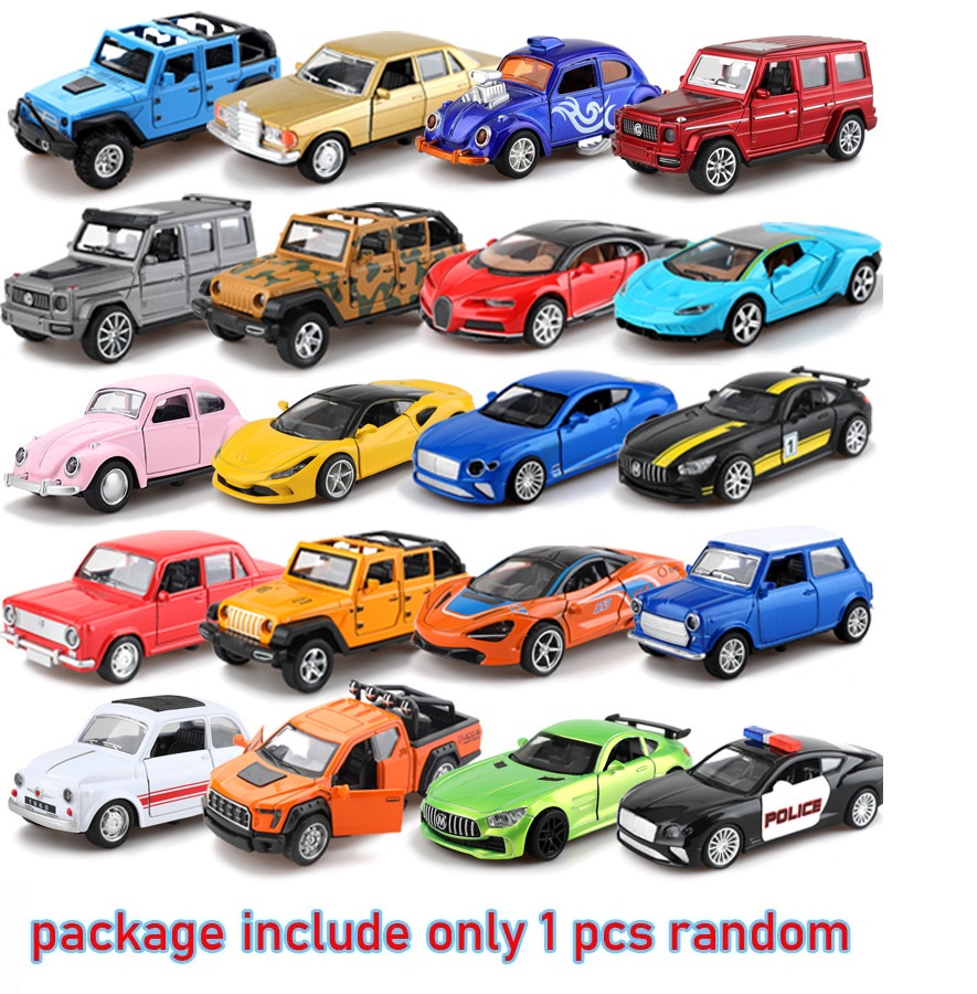 1 Máy Tính Ngẫu Nhiên Tỷ Lệ 1:64 Hợp Kim Đồ Chơi Xe Mô Hình Kim Loại + ABS Mô Phỏng Xe SUV Thể Thao Đua Xe Mô Hình Xe Ô Tô Trẻ Em Bán Hàng Đồ Chơi Bé Trai Diecast