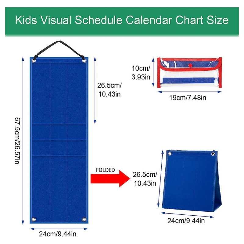 Tabla de programación Visual para niños, tabla de rutina diaria, herramienta de ayuda de aprendizaje con 70 tarjetas de imagen para niños en casa