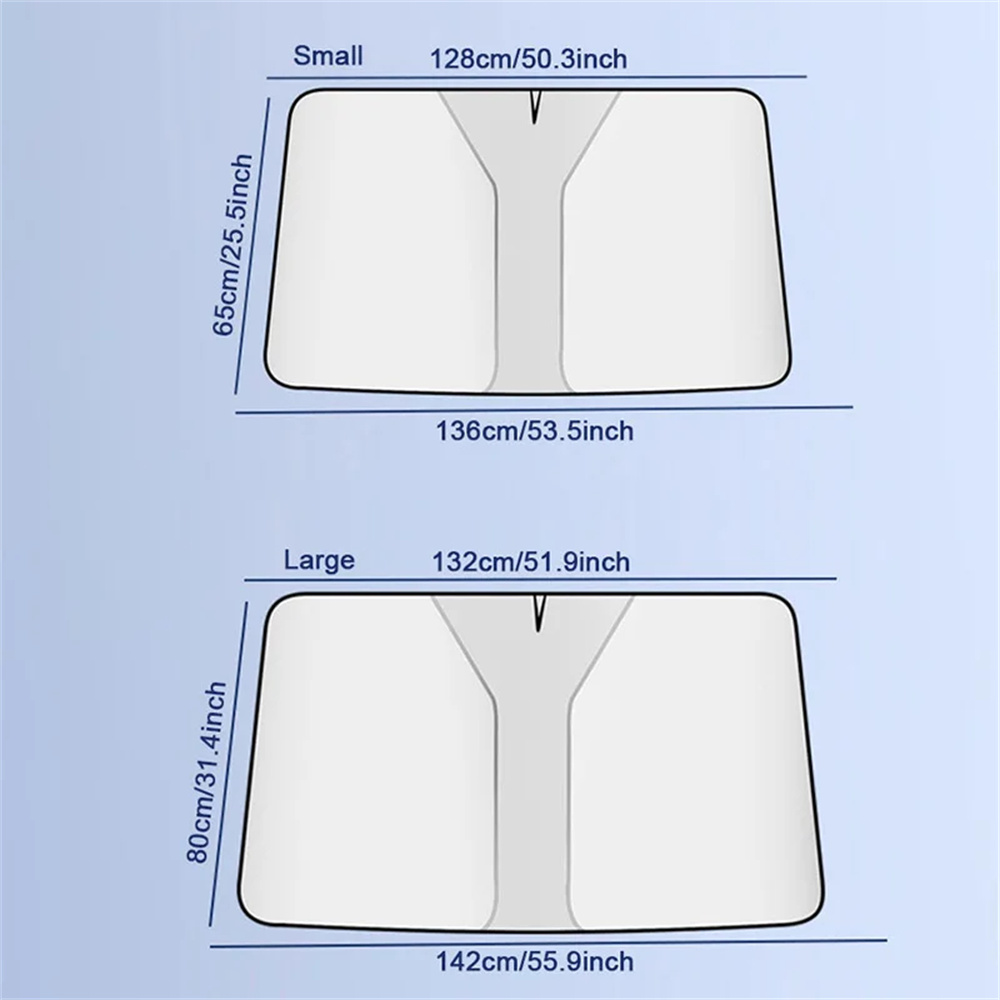 Parabrezza per auto Parasole Blocchi Riflettore per raggi UV Finestra automatica Parasole Visiera Scudo Copertura protettiva Parasole pieghevole