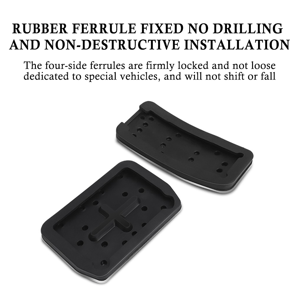 Yz para tesla modelo 3 y highland juniper 2019-2025 pedal de freio de combustível pedal resto almofadas para tesla acessórios do carro