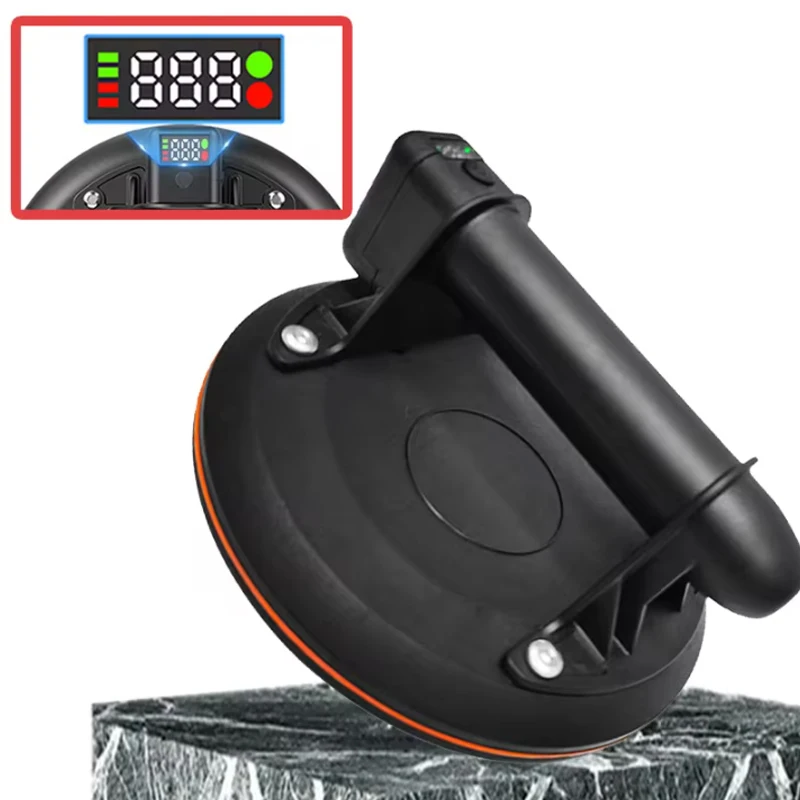 250kg load-bearing 8-inch electric vacuum suction cup, heavy-duty vacuum suction cup granite tile glass manual lifting power