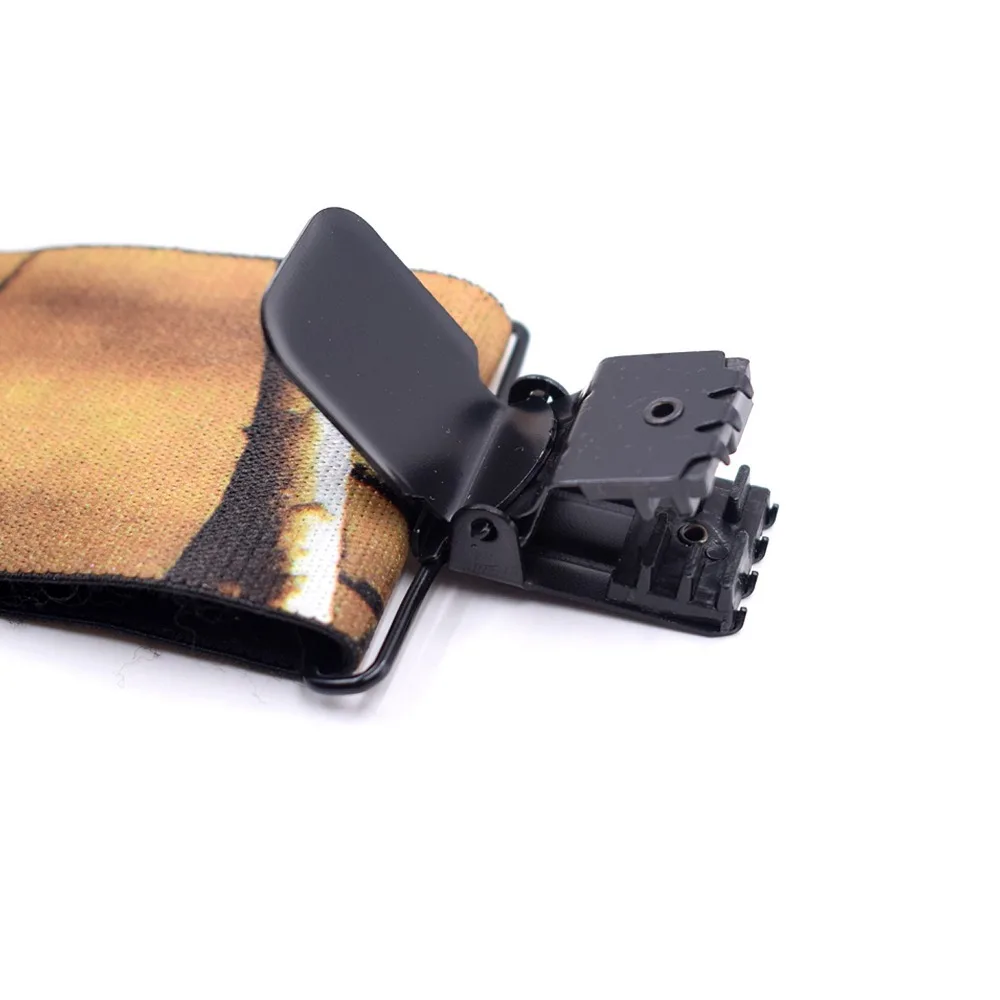 Heavy Duty Camouflage Suspenders for Men Work Outdoor Hunting 5cm/2inch X-back 4 Strong Clips Adjustable Elastic Trouser Braces