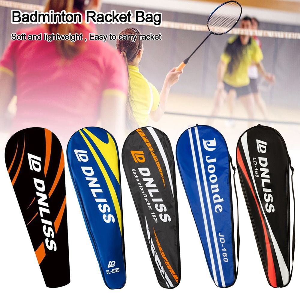 Bolsa de transporte de raqueta de bádminton, estuche de transporte completo, portador de raqueta, protección para hombres, jugadores, deportes al aire libre, Unisex