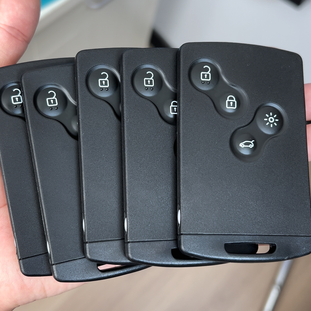 SUPERKEY 2009-2015 ルノー メガーヌ III フルエンス ラグナ III 風光明媚な 2010 スマートカード車のキー 433MHz PCF7952A ハンズフリーキーレス