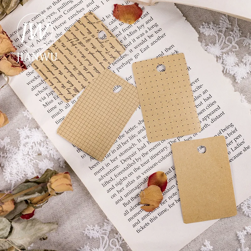 JIANWU 6 ซม.* 300 ซม.Retro ภาษาอังกฤษ Washi เทป Kawaii รุ่นกระดาษคราฟท์เทปเครื่องเขียนน่ารัก Journal Collage Masking เทป