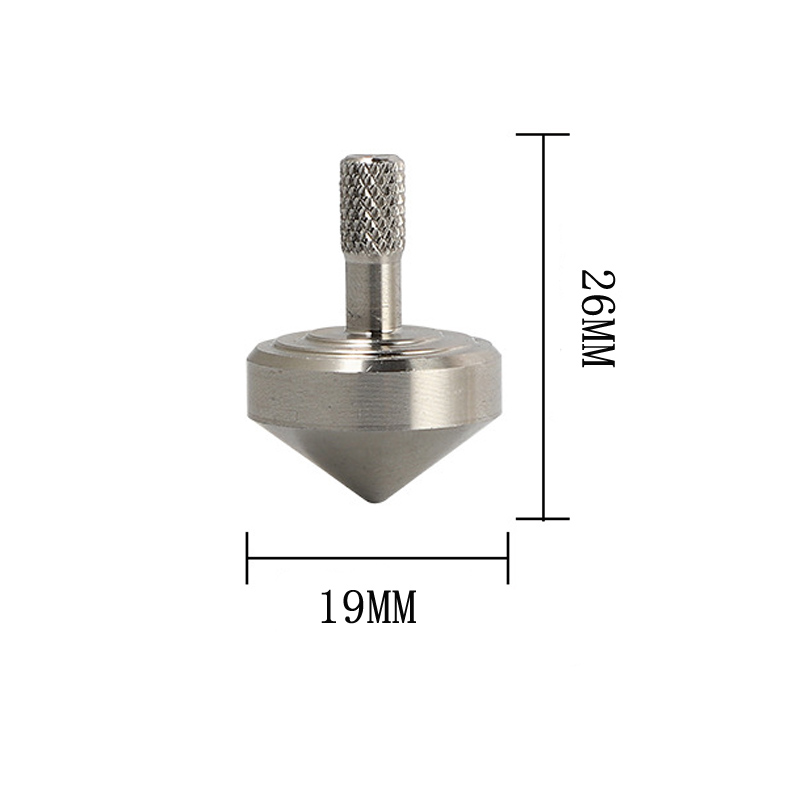 Metal EDC Fidget para Ansiedade e Autismo, Finger Spinner Toy, Giroscópio Antistress, Alívio da Ansiedade, ADHD