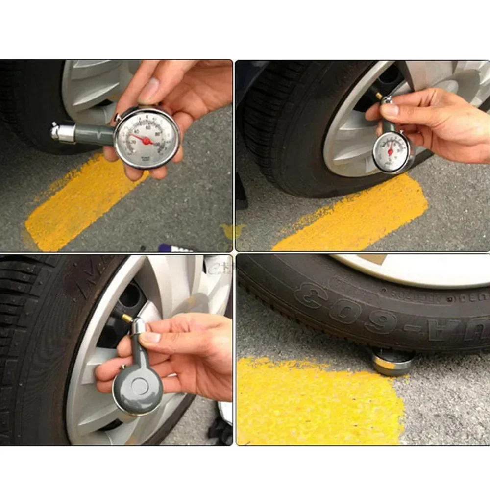 Hochpräzises Auto- und Autoreifendruckmessgerät mit digitaler Deflationsanzeige