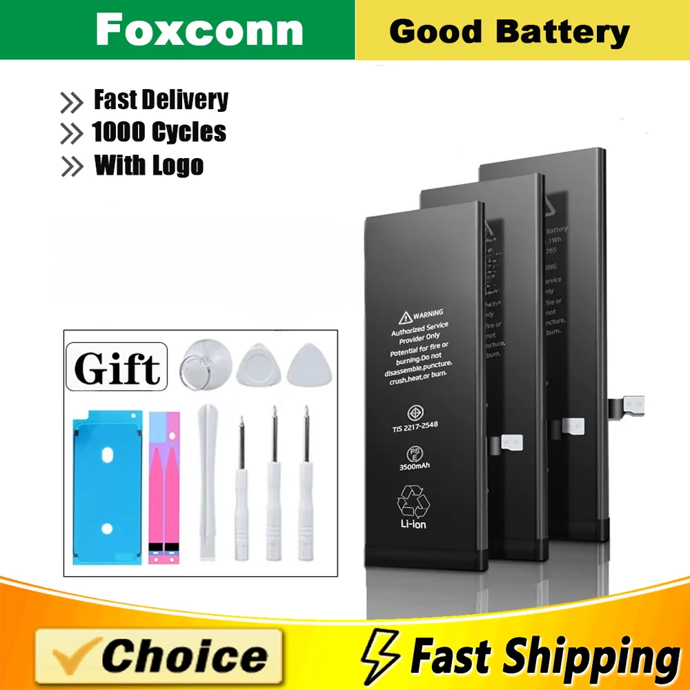 Nueva batería de teléfono para iPhone SE 2 4 5S 6 6s 6p 6sp 7 7p 8 Plus xr xs Max 11 12 13 Pro batería para Apple con herramientas
