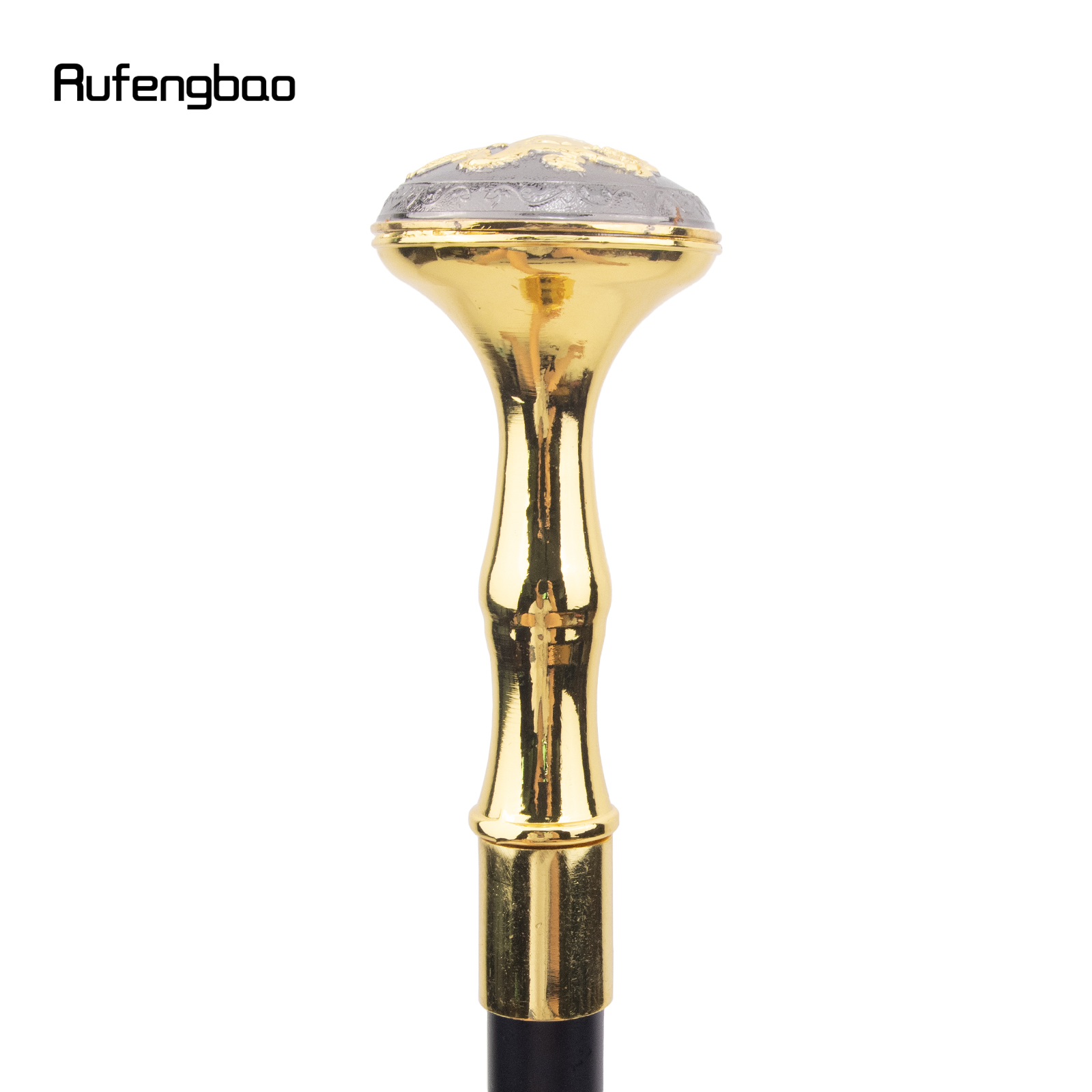 Ouro preto unidade e fé totem alívio bengala moda bengala cavalheiro crosier botão bengala 94cm