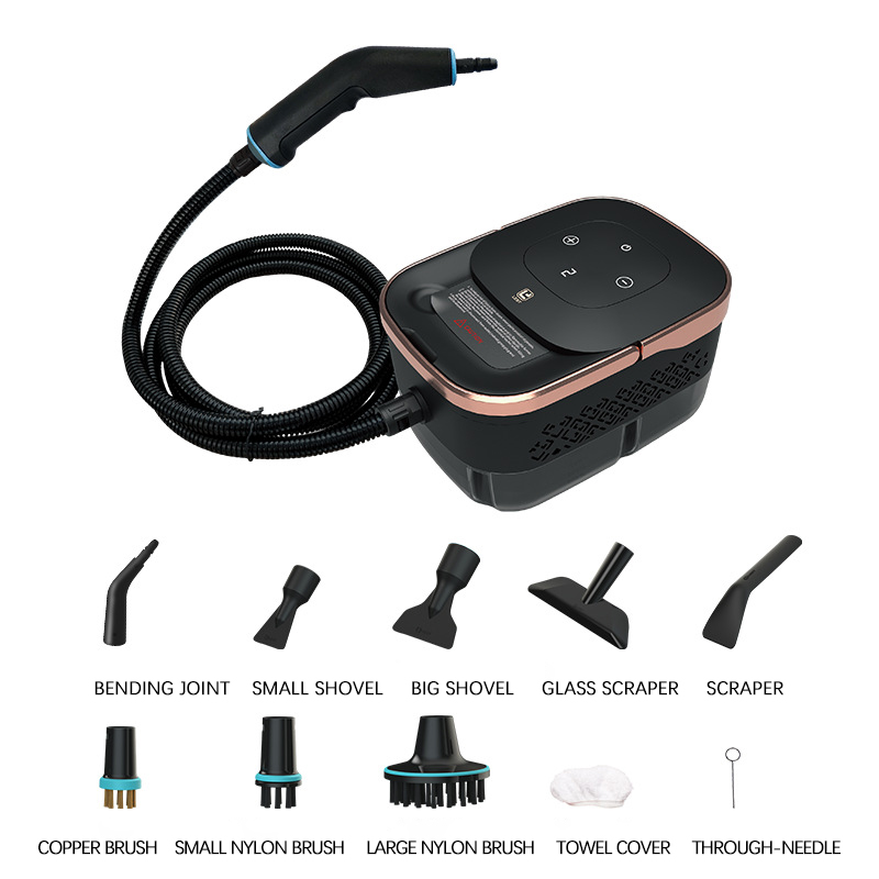 Multi functional high-pressure steam cleaning machine, household small 1.25L water tank steam cleaning machine