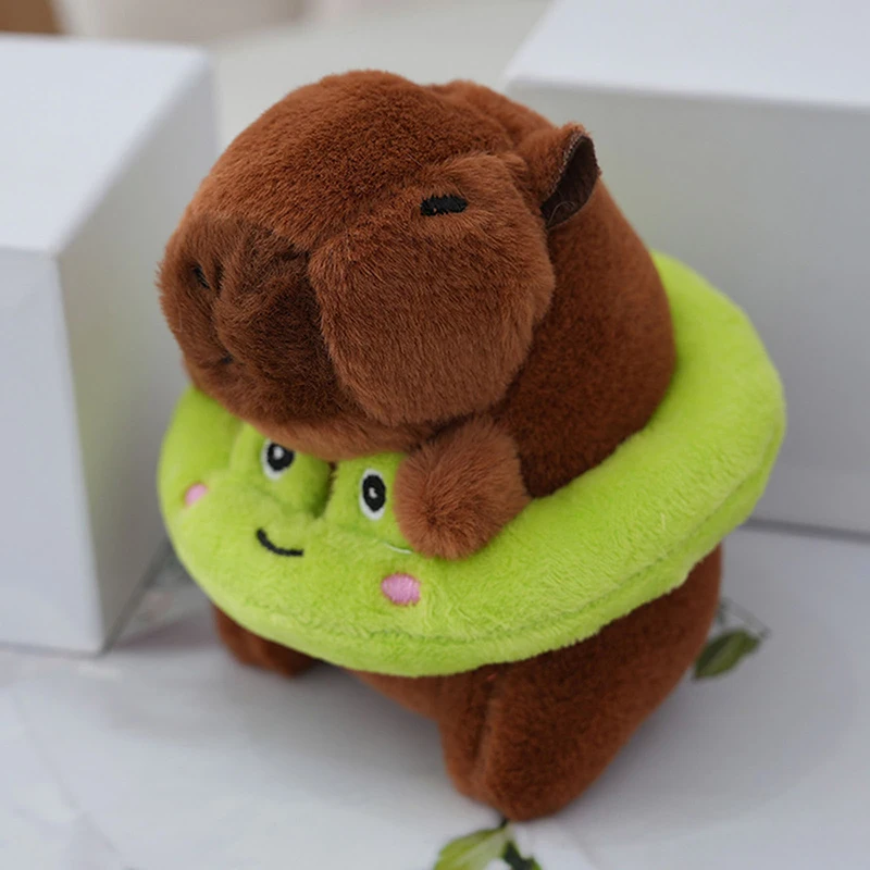 Nette Sommer Stil Capybara Anhänger Plüsch Spielzeug Puppe Tasche Hängende Ornamente Desktop Puppe Ornamente Auto Anhänger Nette Kapila Puppe