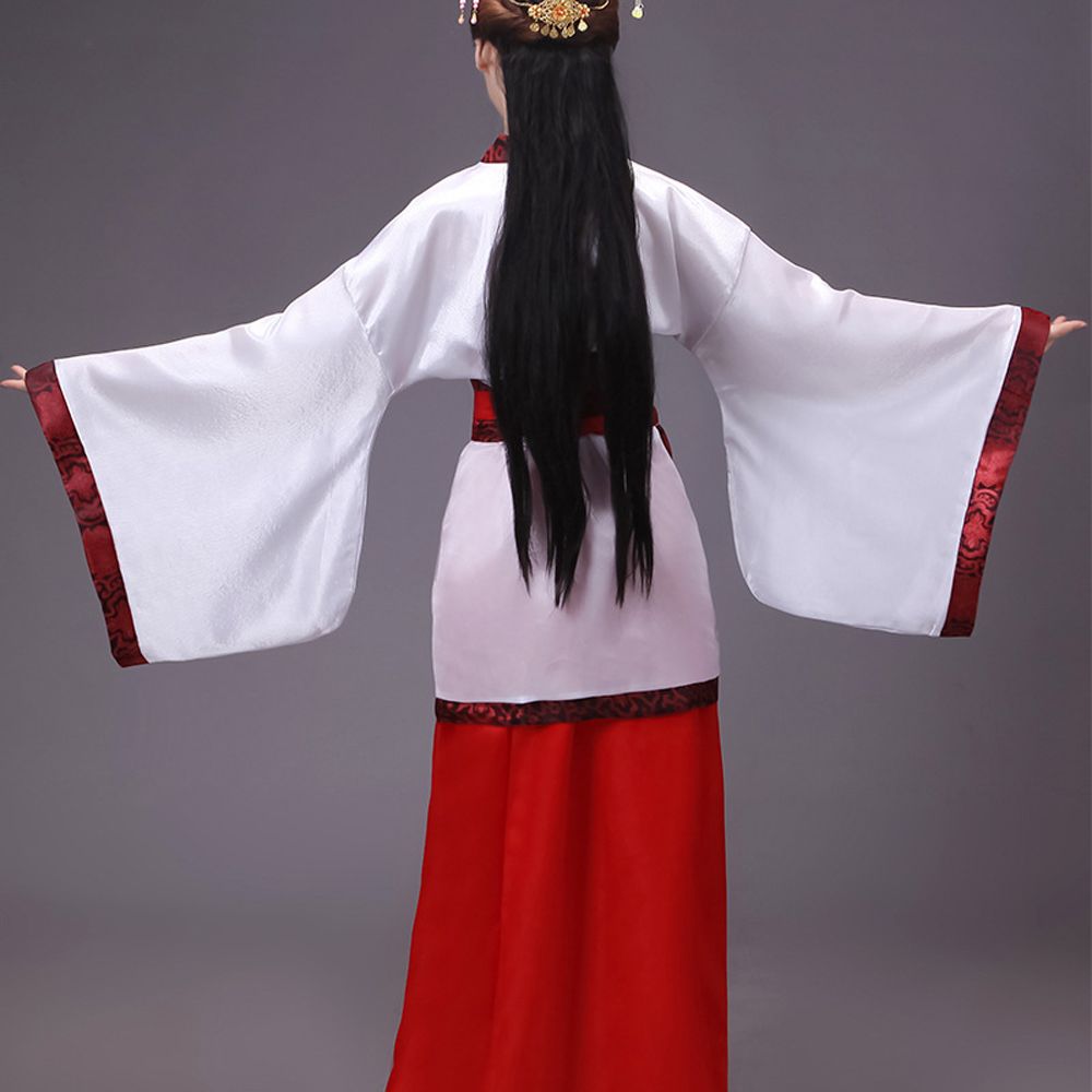 Robe longue Hanfu à manches longues, style prairie, patchwork, olympiques traditionnels chinois, jupe de performance, cheongsam, trempé