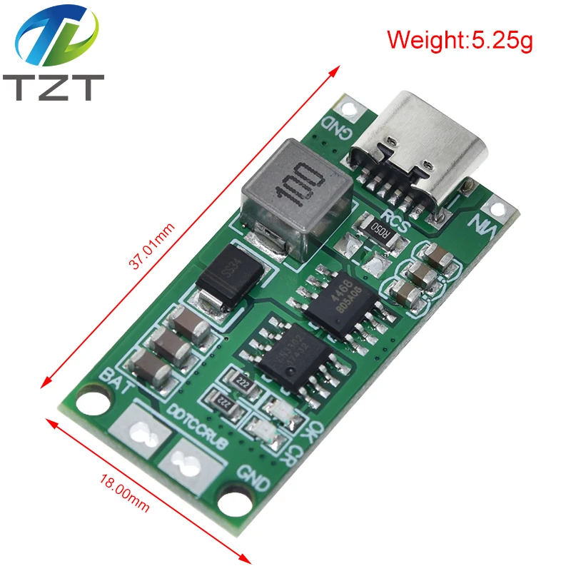 Multi-Cell 2S 3S 4S Type-C To 8.4V 12.6V 16.8V Step-Up Boost LiPo Polymer Li-Ion Charger 7.4V 11.1V 14.8V 18650 Lithium Battery